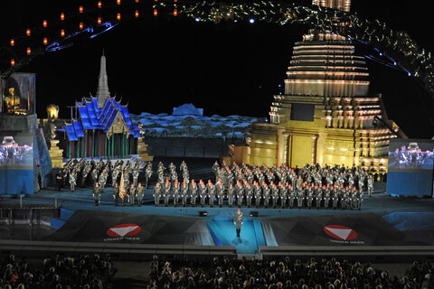 tolle Stimmung beim Militärmusikfestival