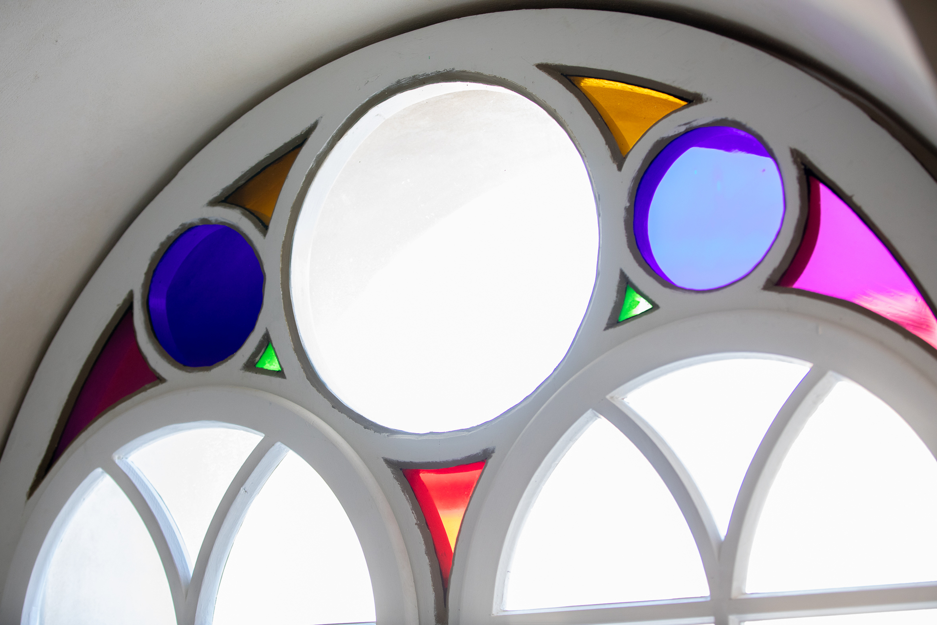Synagoge Kobersdorf, Detail Fenster