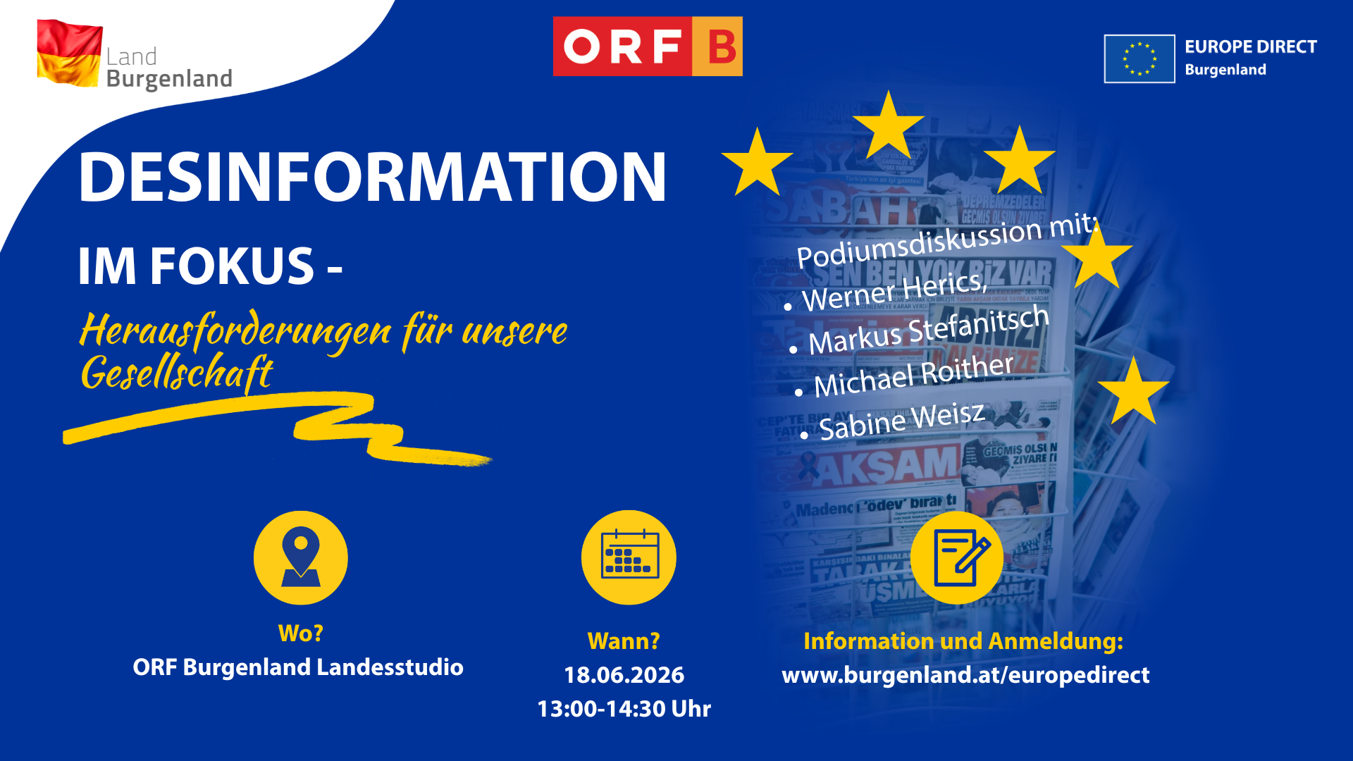 Desinformation im Fokus