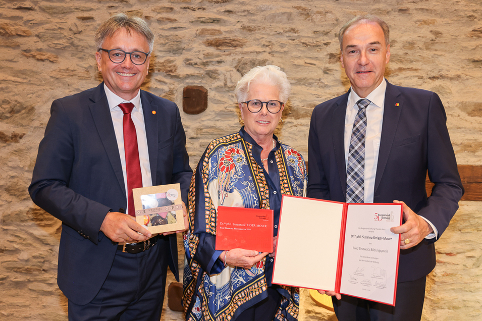 50 Jahre Burgenlandstiftung Theodor Kery - Preisverleihung auf Burg Schlaining