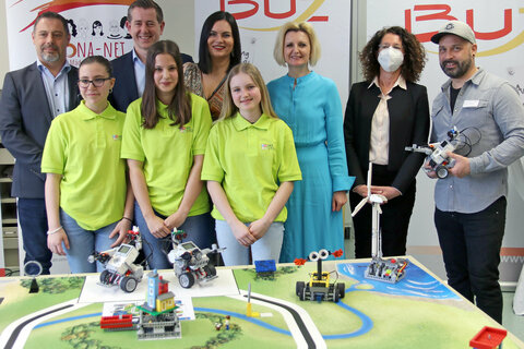 Roberta Cup mit Landeshauptmannstellvertreterin Astrid Eisenkopf