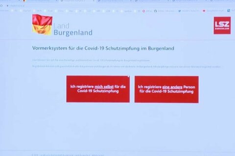 Start Vormerksystem zur Covid-19-Schutzimpfung