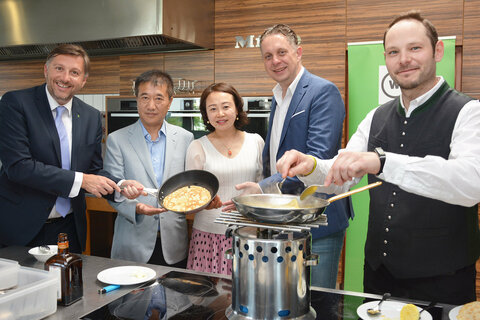 Chinesische Wirtschaftsdelegation im Burgenland