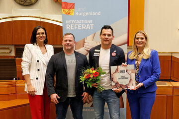 Burgenländischer Integrationspreis 2024/25 mit Landesrätin Daniela Winkler