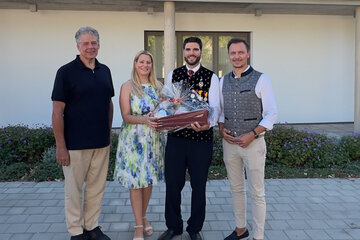 Günther Kleidosty, LRin. Daniela Winkler, Martin Kurzmann, Bürgermeister Philipp Pelzer