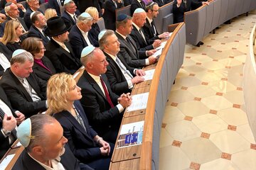 Ehrengäste beim Festakt 200 Jahre Wiener Stadttempel