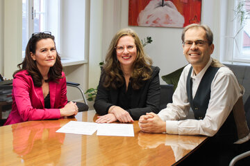 Claudia Pinterich, LH-Stv.in Anja Haider-Wallner, Klubobmann Wolfgang Spitzmüller