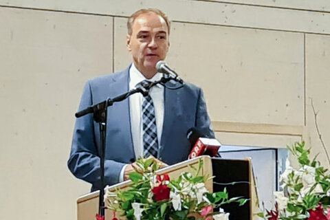 In Güttenbach fand in Anwesenheit von Landesrat Leonhard Schneemann die Jahrestagung der Amtfrauen und Amtmänner des Burgenlandes statt.