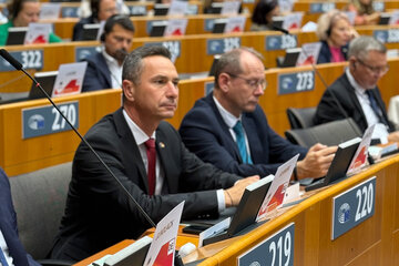 LAbg. Robert Hergovich, der das Burgenland im Ausschuss der Regionen (AdR) vertritt, am Dienstag bei der Plenartagung in Brüssel.