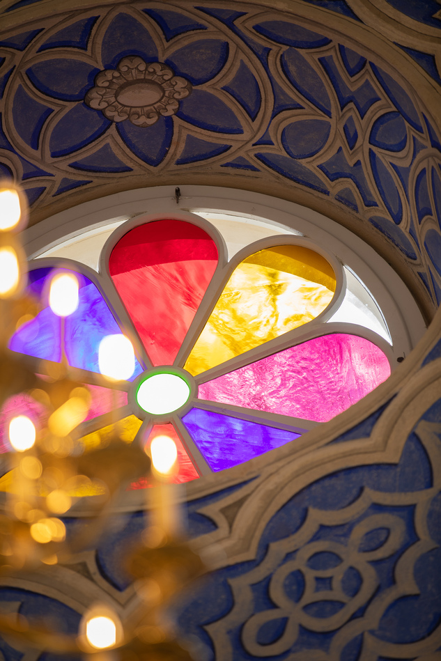 Synagoge Kobersdorf, Detail Innenansicht