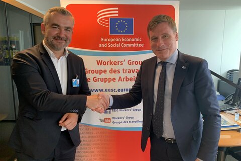 EWSA-Präsident Oliver Röpke und LR Heinrich Dorner wollen die Zusammenarbeit intensivieren, demnächst wird es ein Treffen im Burgenland geben.