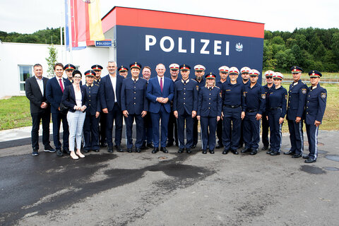 LR Dorner - Eröffnung Autobahnpolizeiinspektion Rudersdorf