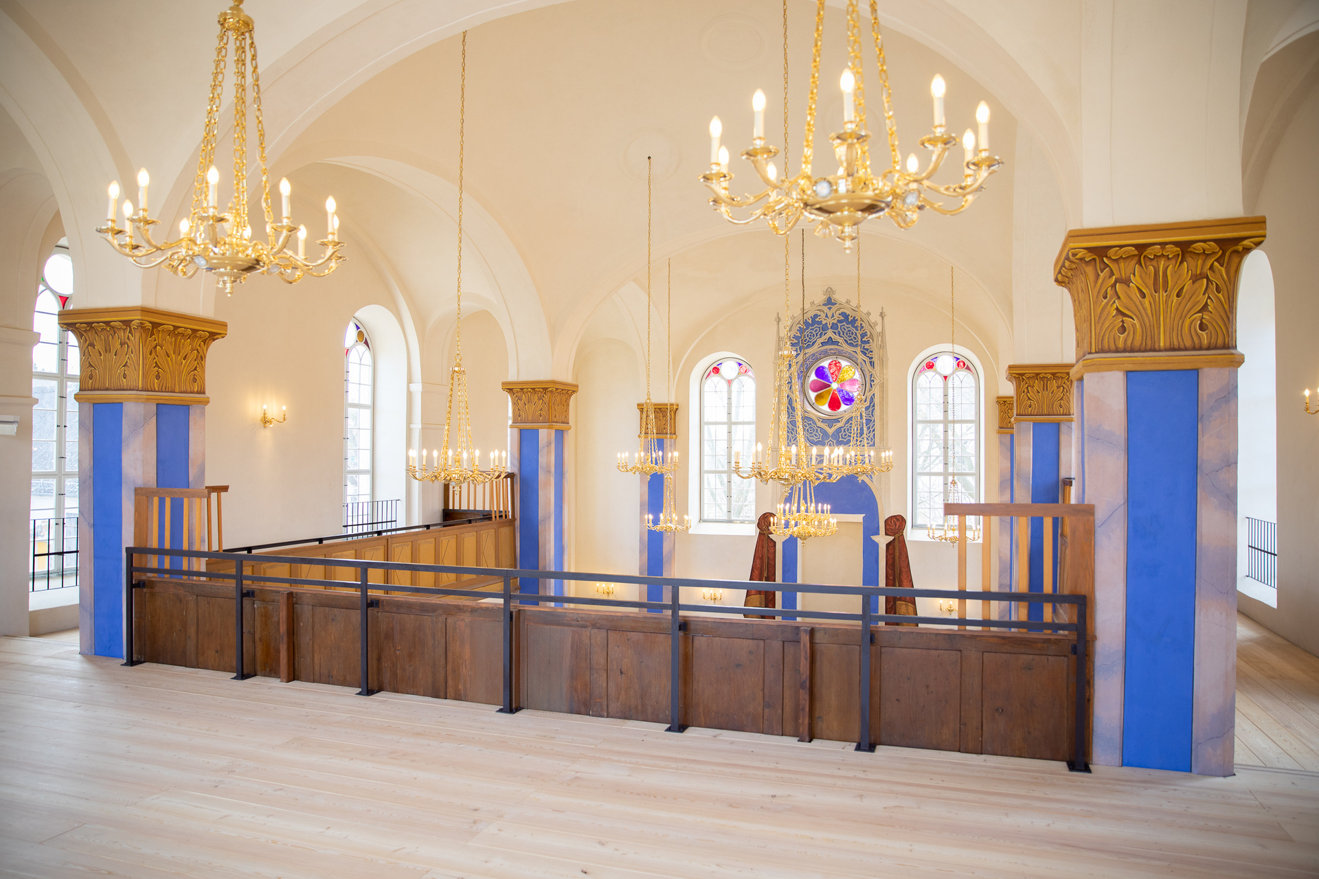 Synagoge Kobersdorf, Innenansicht