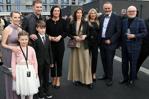 landeshauptmann Doskozil bei der Familie Scheiblhofer