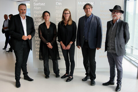 Eröffnung der Ausstellung Memory Box seventy one 71