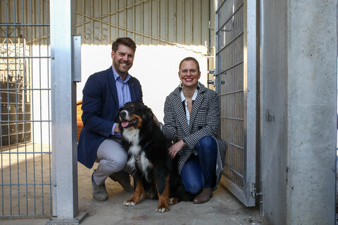 Im Bauhof Hornstein steht eine Zwingeranlage zur Verfügung