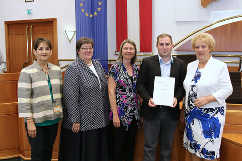 Europawissen burgenländischer SchülerInnen ausgezeichnet