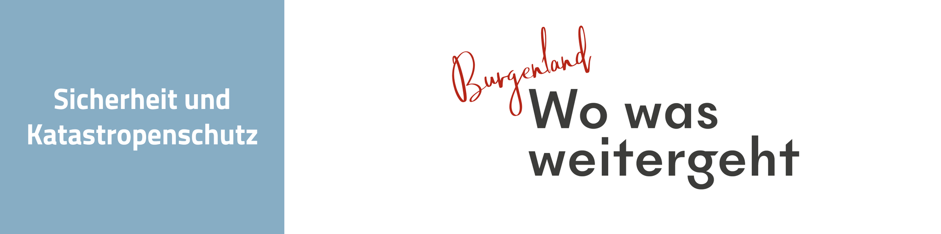 Sicherheit und Katastrophenschutz