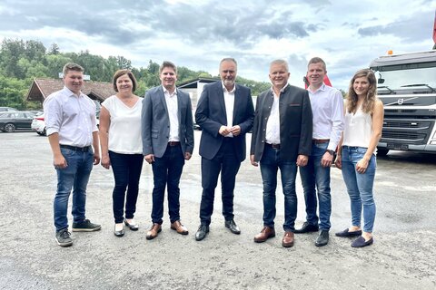 Hannes Dunst, Annemarie Dunst, Ing. Josef Dunst jun., HPD, Josef Dunst sen., Thomas Dunst, Theresa Dunst-Pichlhöfer