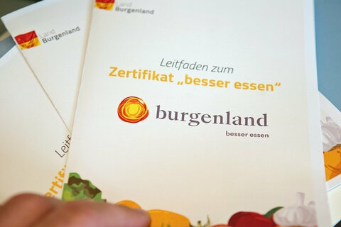 Sujet Leitfaden zum Zertifikat „besser essen“.