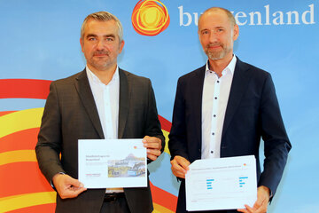 Verkehrsreferent Landesrat Mag. Heinrich Dorner und Gesamtverkehrskoordinator Mag. Peter Zinggl, LL.M.