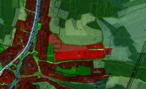 Ausschnitt aus WebGIS