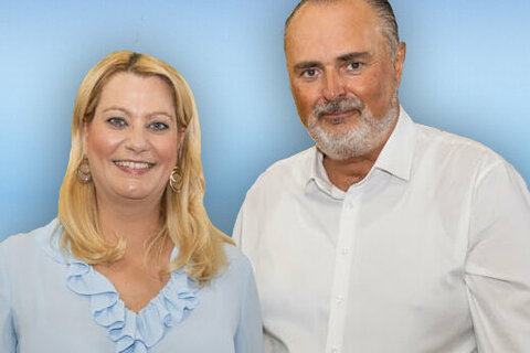 LH Mag. Hans Peter Doskozil und LRin Mag.a (FH) Daniela Winklerler.