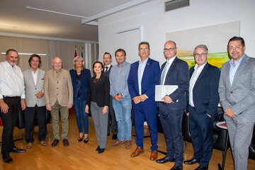 Startschuss des neu eingerichteten Lenkungsausschusses mit LH Hans Peter Doskozil
