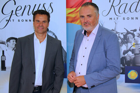 Landeshauptmann Hans Peter Doskozil, Didi Tunkel, Geschäftsführer Bgld. Tourismus GmbH, und Hannes Anton, Dachmarke Burgenland, präsentierten sensationelle Zuwachsraten für den burgenländischen Tourismus.