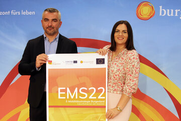 Die neue E-mobilitätsstrategie wurde von Landeshauptmannstellvertreterin Eisenkopf und Landesrat Dorner vorgestellt