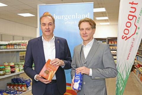 Landesrat Schneemann eröffnet den 6. Sonnenmarkt und Sonnencafé in Eisenstadt