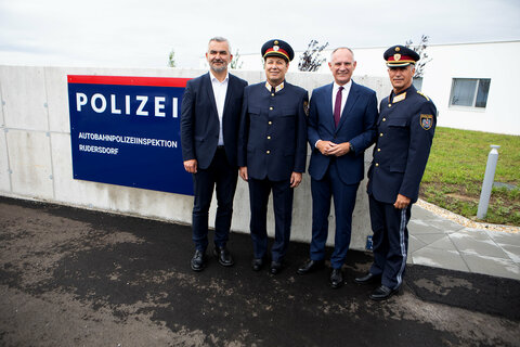 LR Dorner - Eröffnung Autobahnpolizeiinspektion Rudersdorf