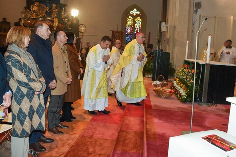 beim Festgottesdienst