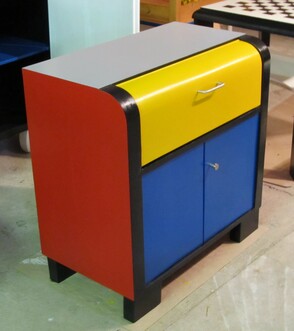 Plattenspielerschrank, ca. 1952