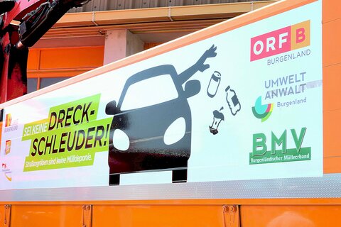 Sei keine Dreckschleuder 2019: Verpackungsmüll macht größten Teil des Mülls im Straßengraben aus!