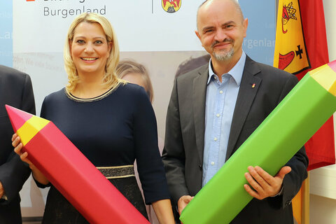Daniela Winkler und Heinz-Josef Zitz