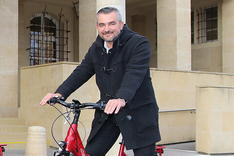Startschuss für Winterradeln im Burgenland: Sportlandesrat Heinrich Dorner