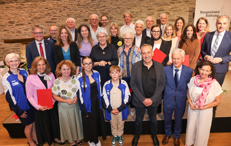 50 Jahre Burgenlandstiftung Theodor Kery - Preisverleihung auf Burg Schlaining