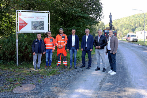 Landesrat Dorner präsentiert zwei Straßenprojekte im Bezirk Oberpullendorf