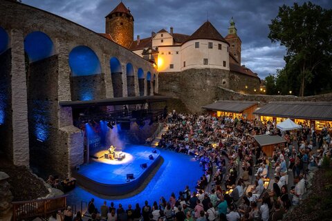 Rück- und Ausblick Burg Schlaining