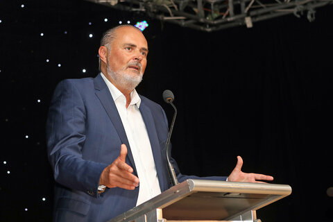 Landeshauptmann Hans Peter Doskozil eröffnete die 52. Inform Oberwart nach dem Festakt offiziell.