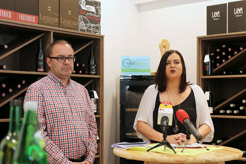 Manfred Cadilek, Agrar-Experte des Landes und Landesrätin Mag.a Astrid Eisenkopf