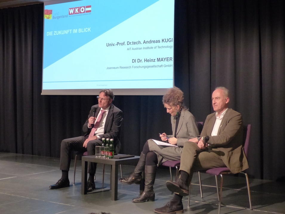 Interview „Die Zukunft im Blick“ Univ.-Prof. Dr.techn. Andreas KUGI, AIT Austrian Insitute of Technology DI Dr. Heinz MAYER, Joanneum Research Forschungsgesellschaft mbH