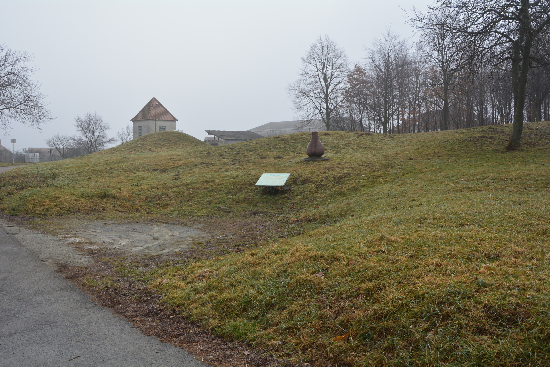 Foto: W. Tögel Hügelgräberfeld von Zagersdorf