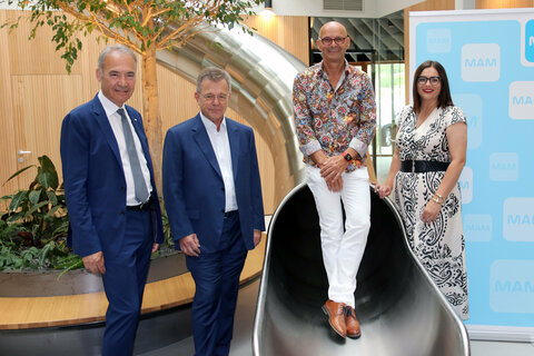 DAs MAM Forschungszentrum in Großhöflein wurde eröffnet