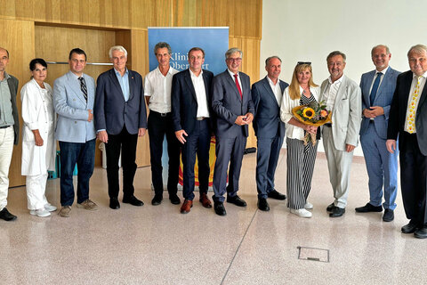 Von links: Herbert Gruber, Veronika Matzi, Martin Pichler, Stephan Kriwanek, Siegfried Sormann, Christian Drobits, Hellmut Samonigg, Thomas Bauernhofer, Helene Stangl, Wolfgang Stangl, Franz Öller und Simo Brada.
