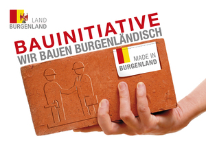 Logo Bauinitiative "Wir bauen burgenländisch"