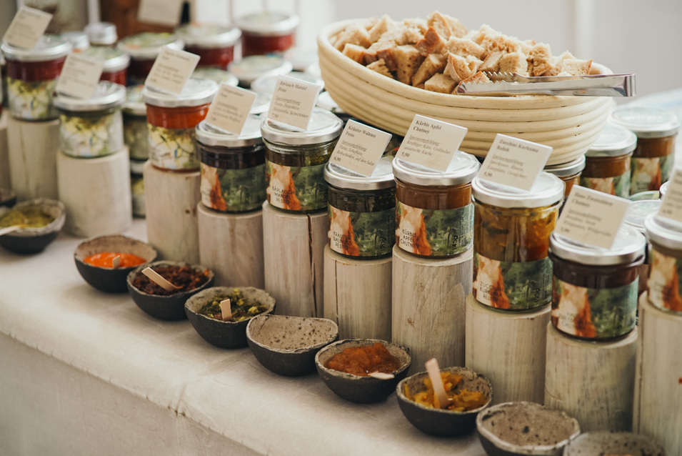 Eingemachtes im Glas