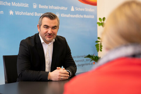 LR Heinrich Dorner im Gespräch