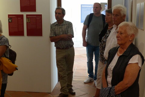 Führung im Rahmen des Leihgebertags auf Burg Güssing